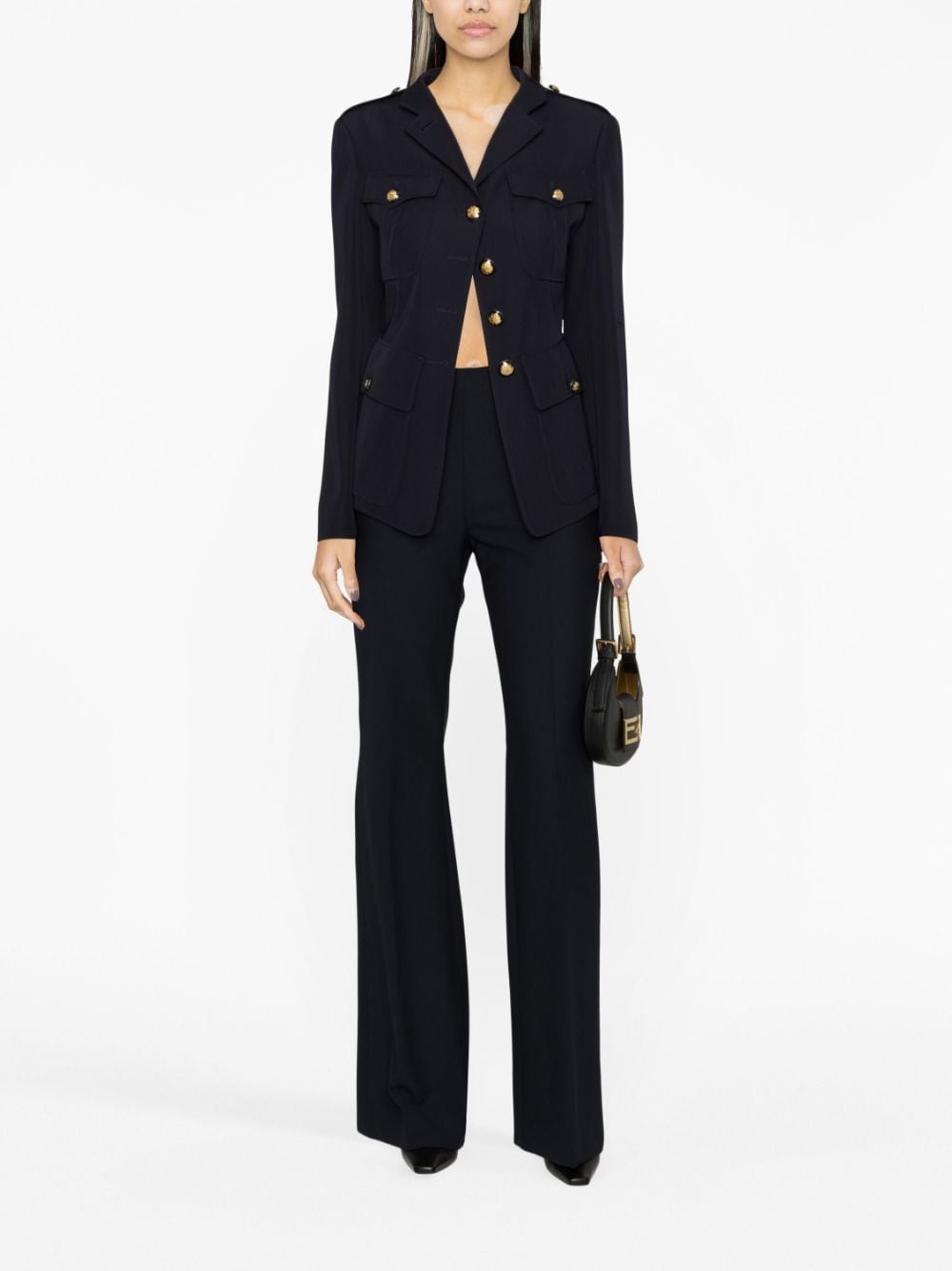 Alexander McQueen ALEXANDER MCQUEEN- Wool Blazer Jacket