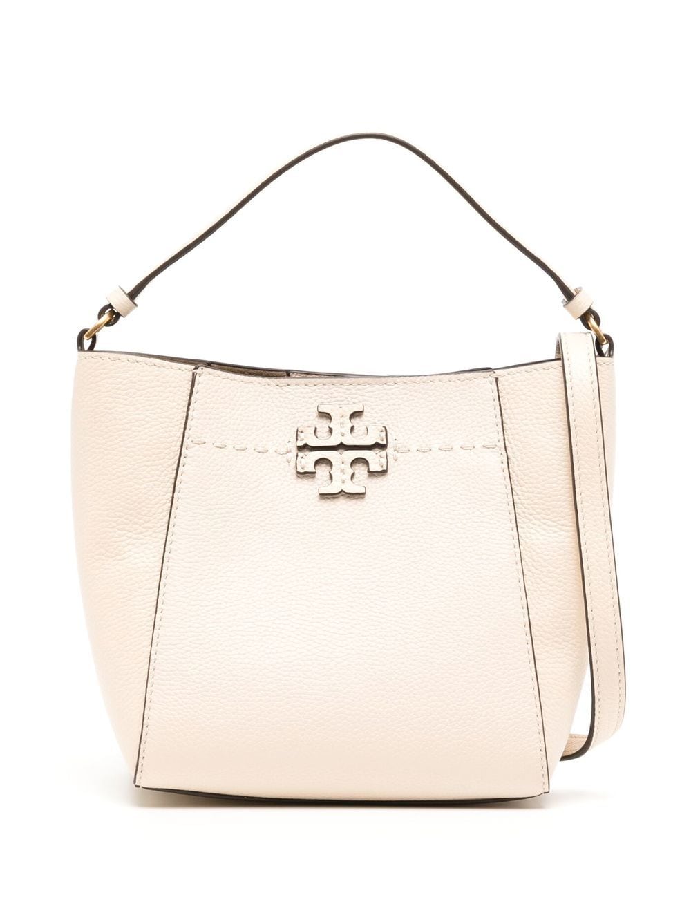 Tory Burch TORY BURCH- Mcgraw Small Leather Bucket Bag