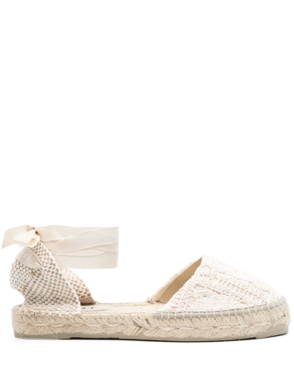 Manebi MANEBI- Flat Valenciana Crochet Cotton Espadrilles