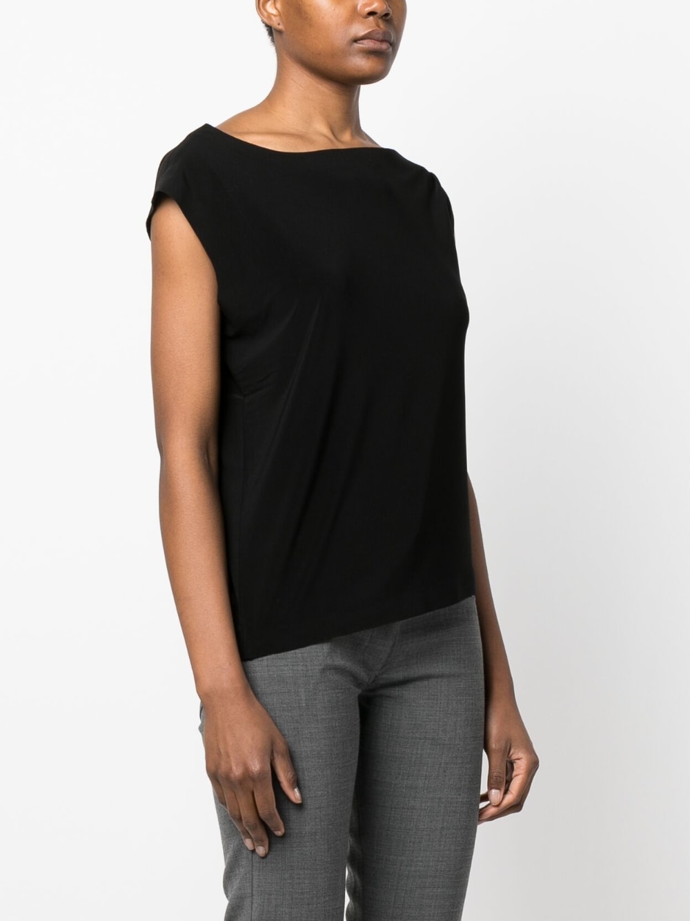 Norma Kamali NORMA KAMALI- Drop Shoulder Top