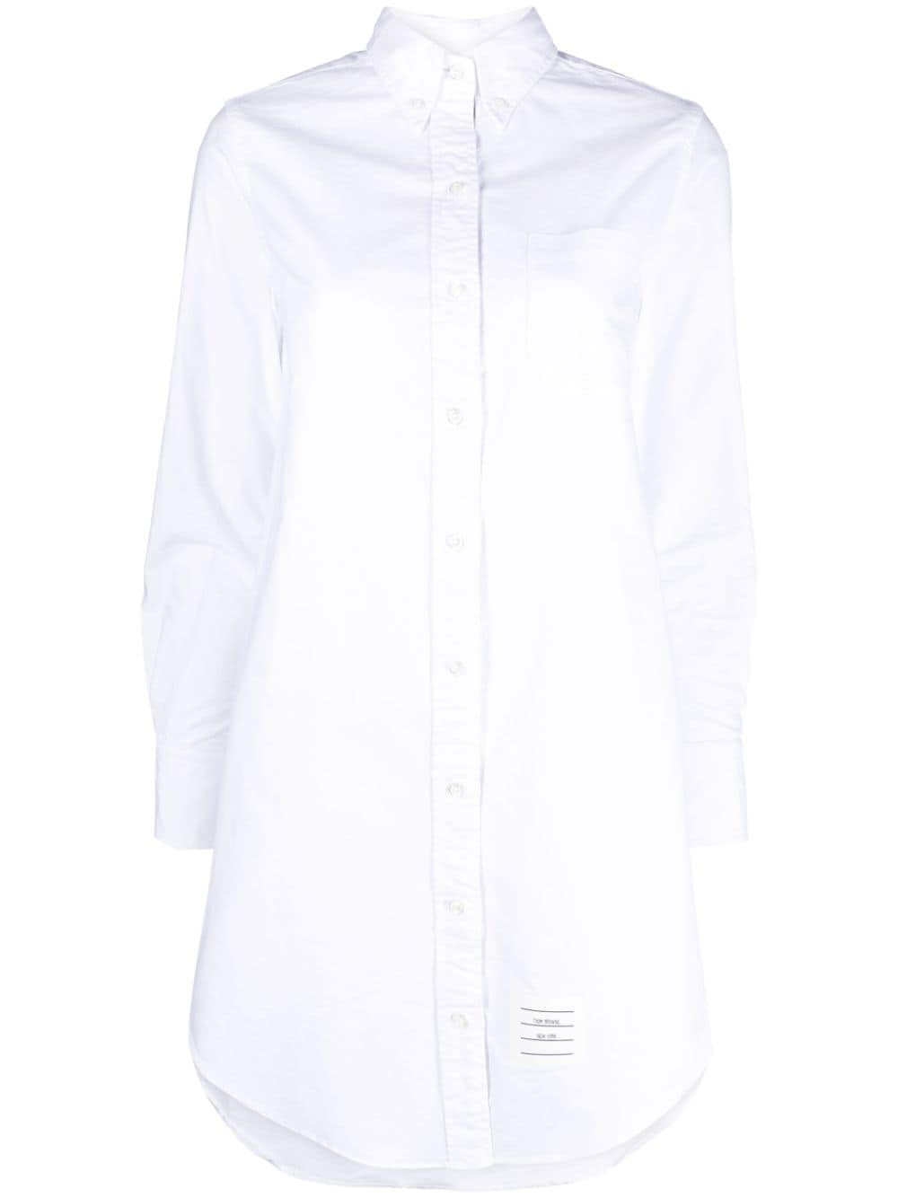 Thom Browne THOM BROWNE- Rwb Cotton Shirt Dress