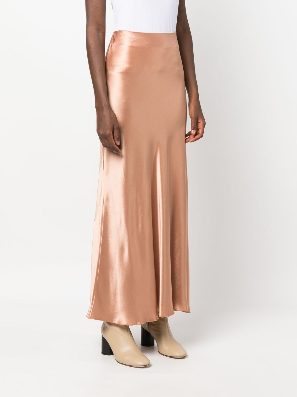 Forte Forte FORTE FORTE- Viscose Satin Long Skirt