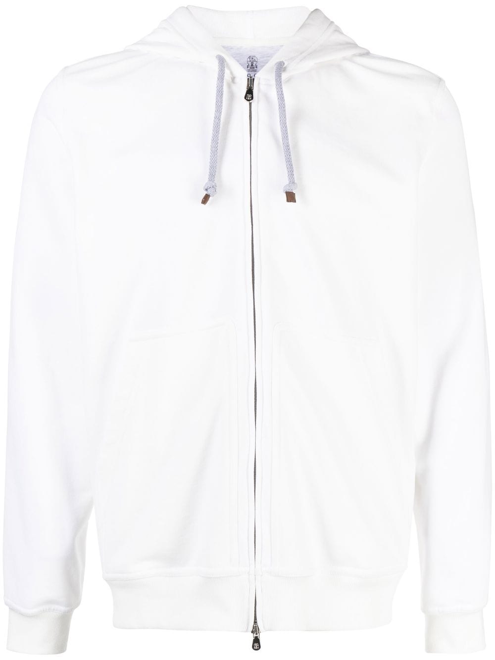 Brunello Cucinelli BRUNELLO CUCINELLI- Cotton Zipped Hoodie