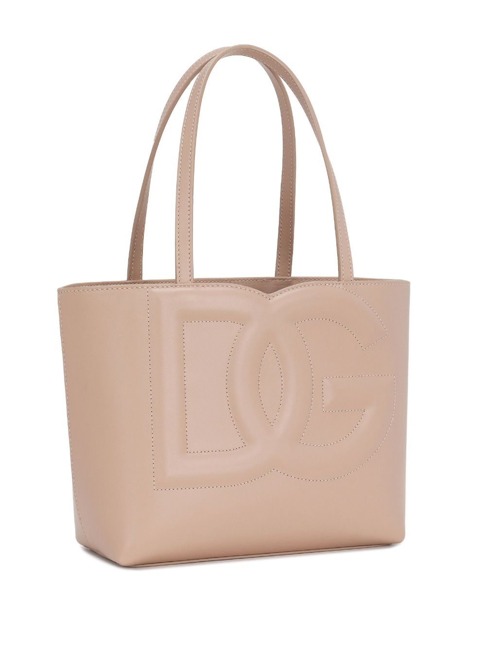 Dolce & Gabbana DOLCE & GABBANA- Dg Logo Small Leather Tote Bag