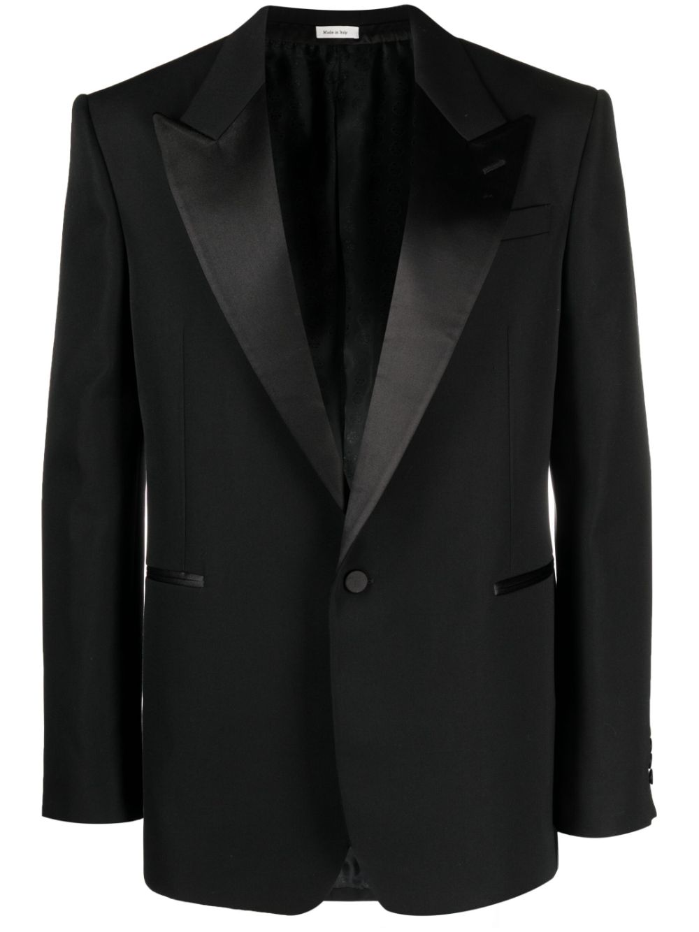 Alexander McQueen ALEXANDER MCQUEEN- Single-breasted Wool Jacket