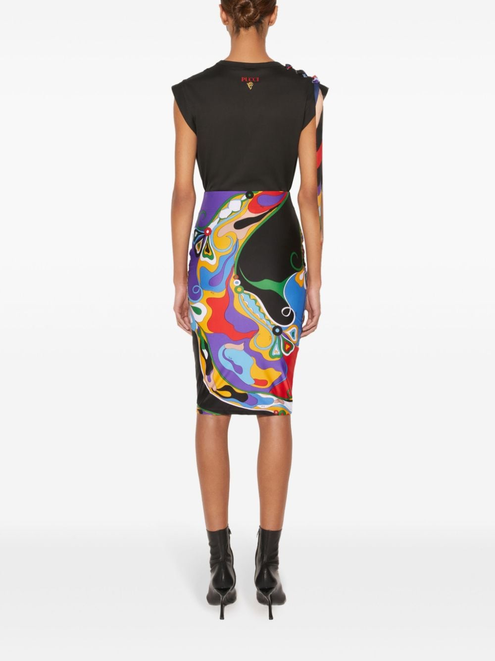 pucci PUCCI- Printed Midi Skirt