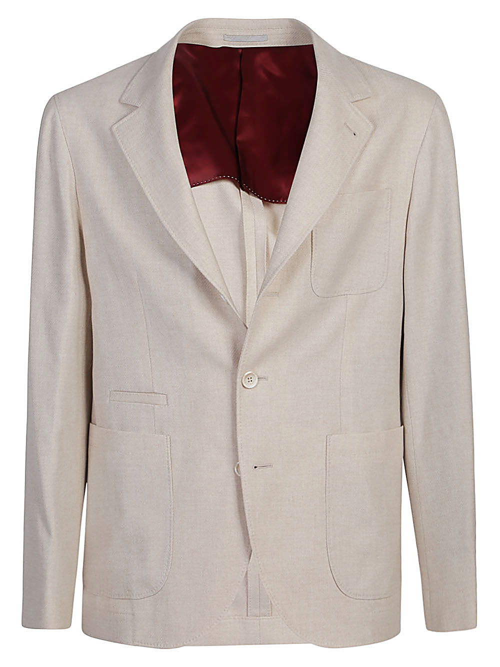 Brunello Cucinelli BRUNELLO CUCINELLI- Single-breasted Cashmere Jacket