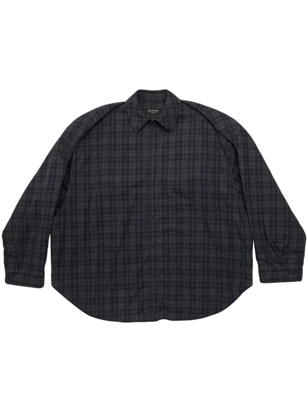 Balenciaga BALENCIAGA- Checked Flannel Shirt