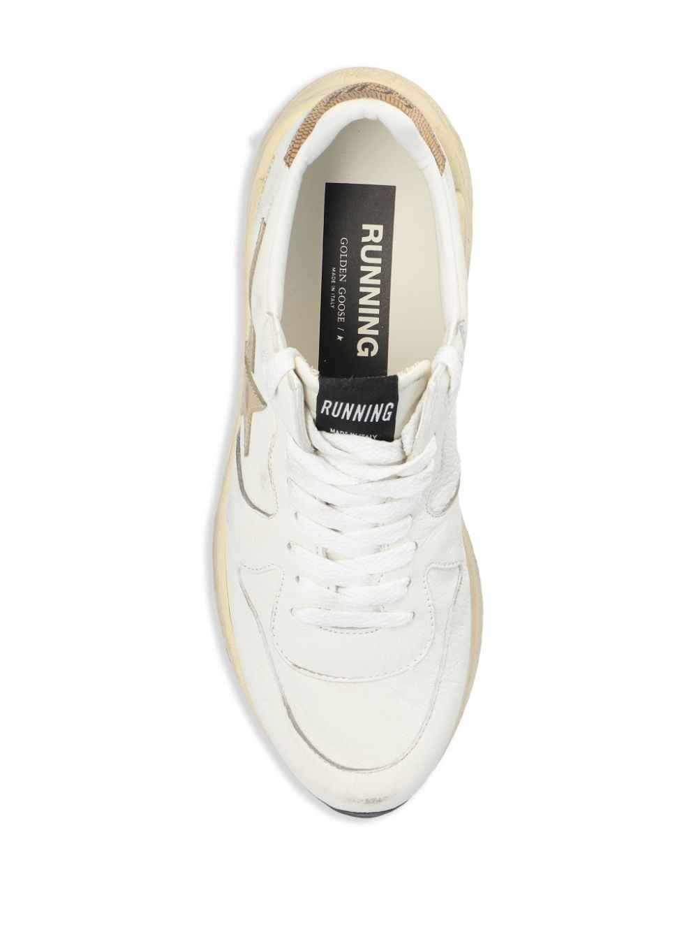 Golden Goose GOLDEN GOOSE- Running Sole Leather Sneakers