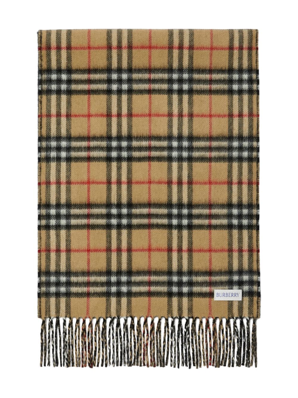 Burberry BURBERRY- Check Cashmere Reversible Scarf