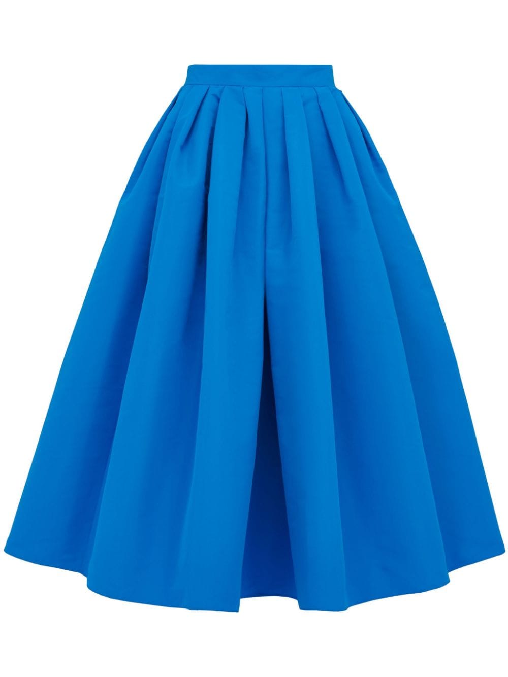 Alexander McQueen ALEXANDER MCQUEEN- Pleated Flared Midi Skirt