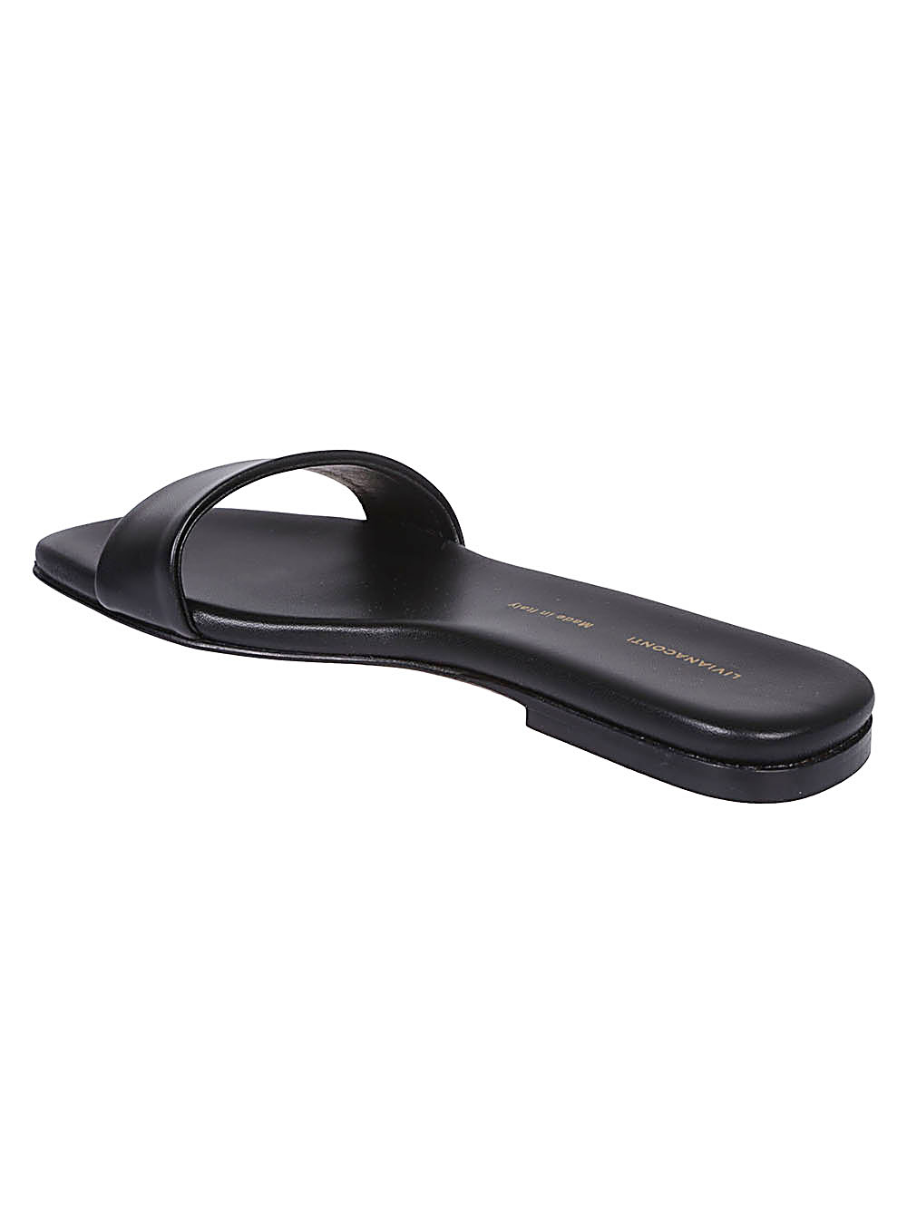 Liviana Conti LIVIANA CONTI- Leather Flat Mules