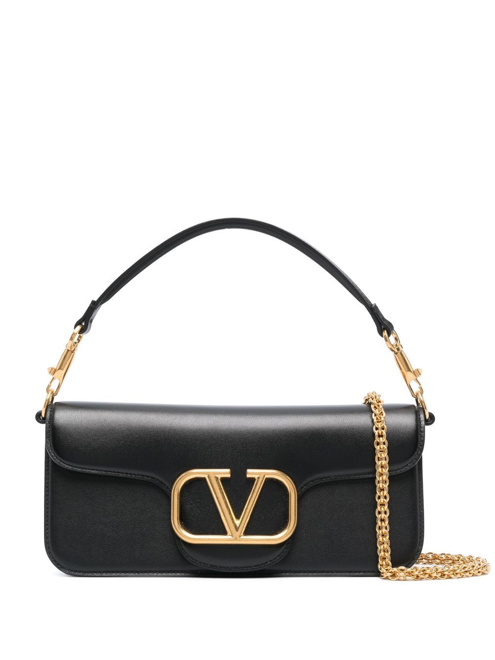 VALENTINO GARAVANI VALENTINO GARAVANI- Locò Leather Shoulder Bag