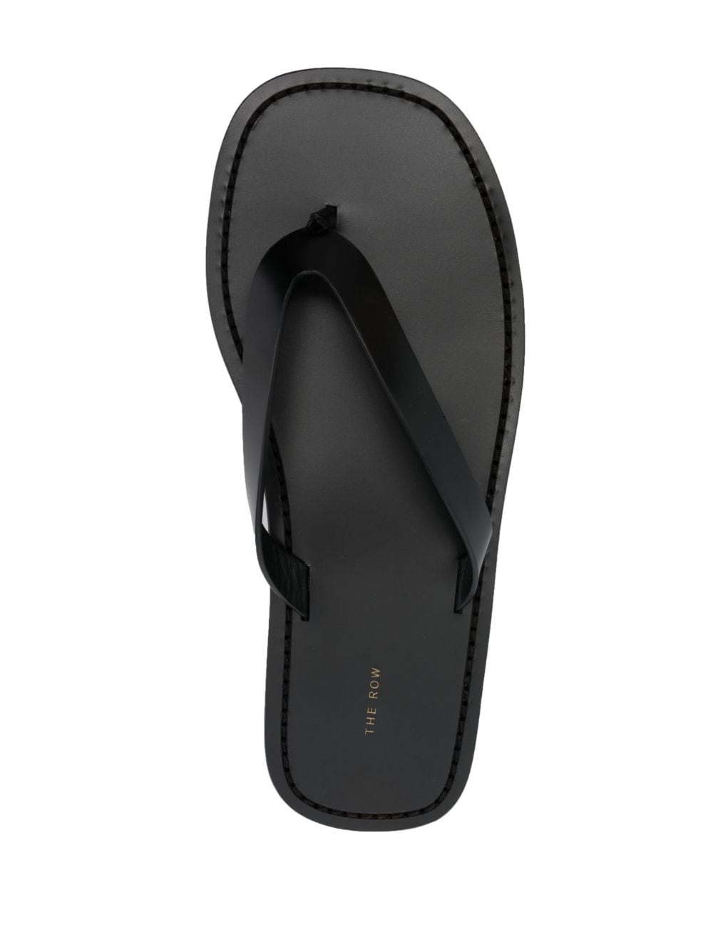 The Row THE ROW- City Leather Flip Flops