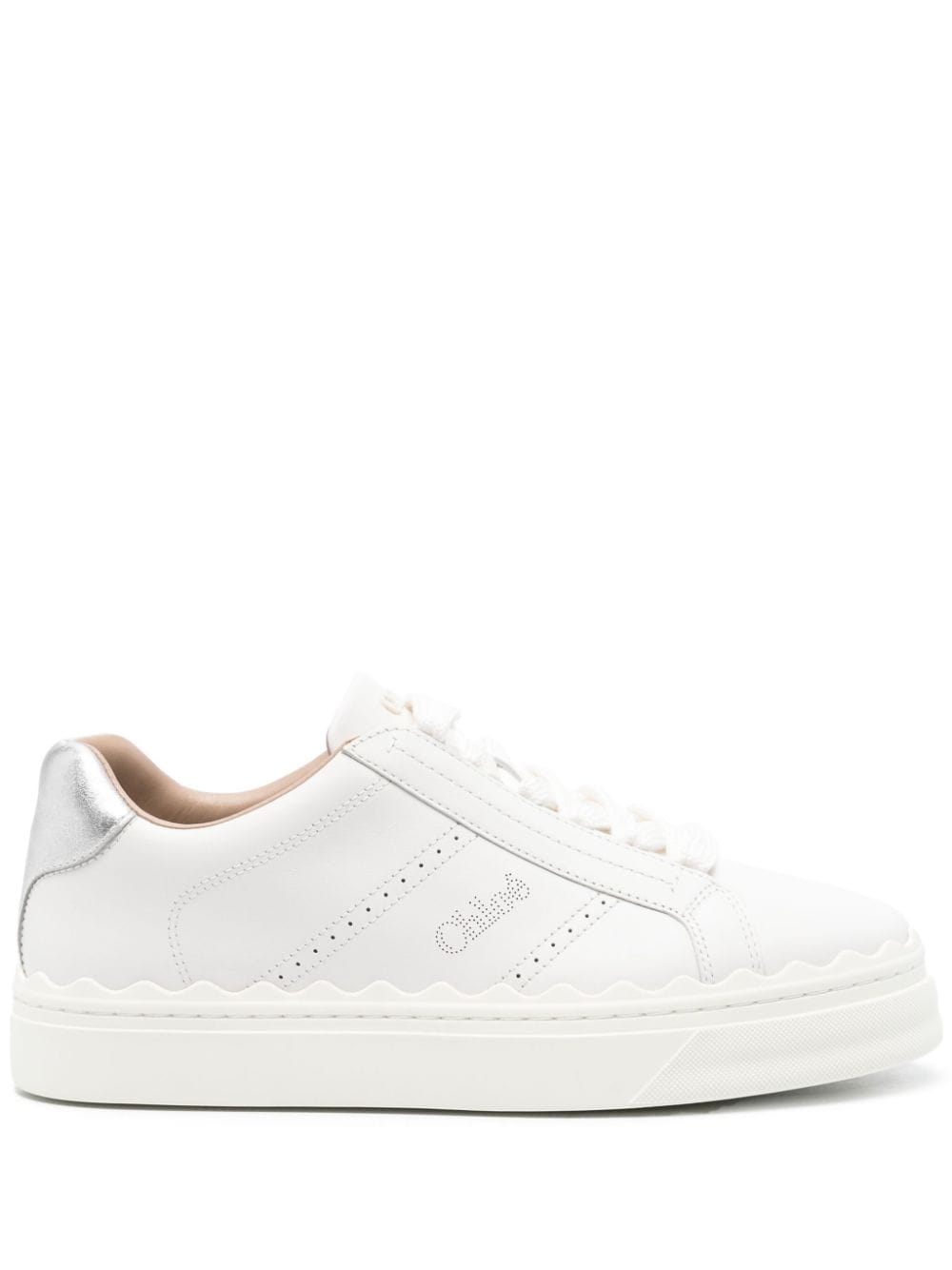 Chloé CHLOÉ- Lauren Leather Sneakers