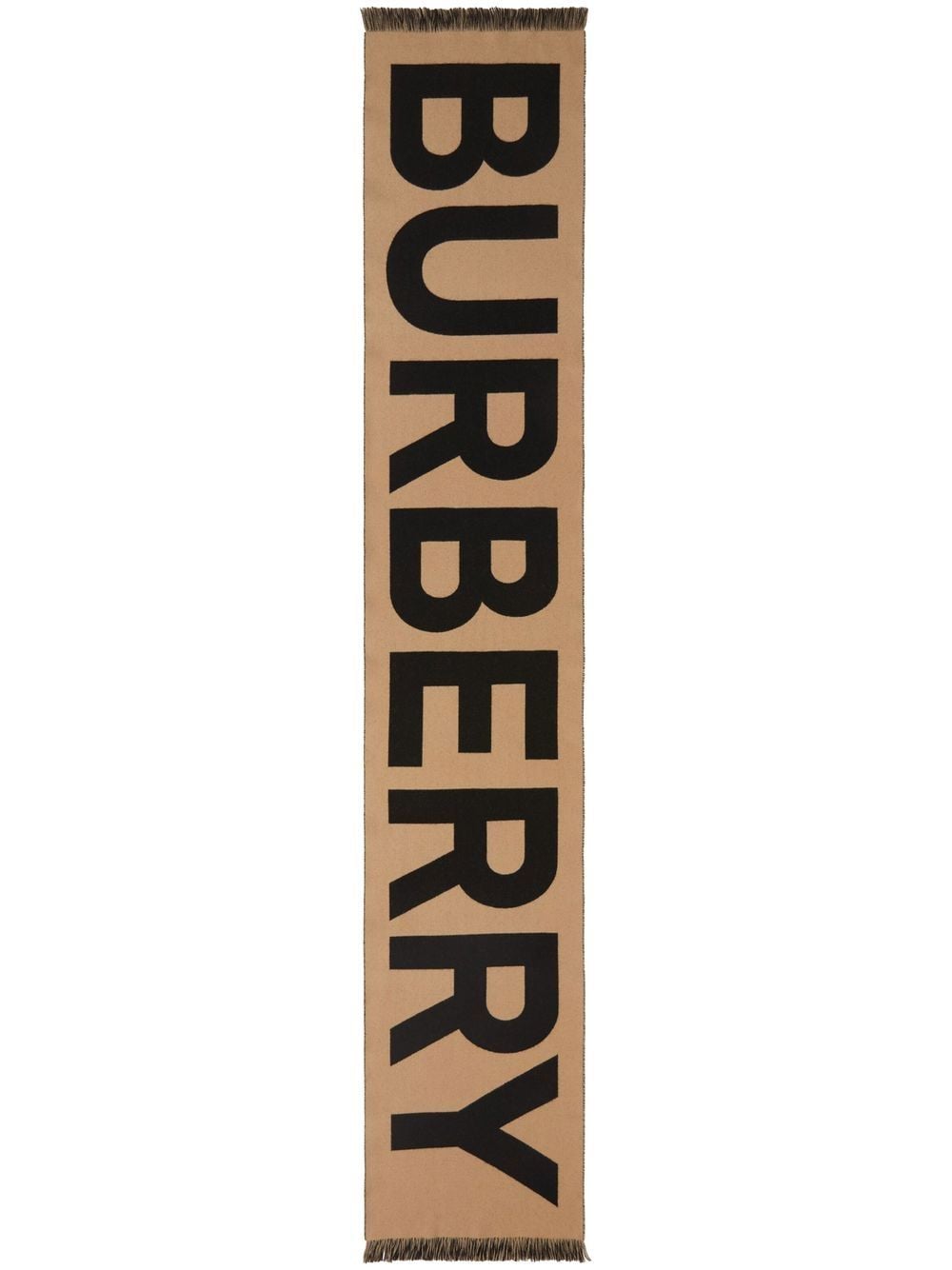 Burberry BURBERRY- Logo Wool Scarf