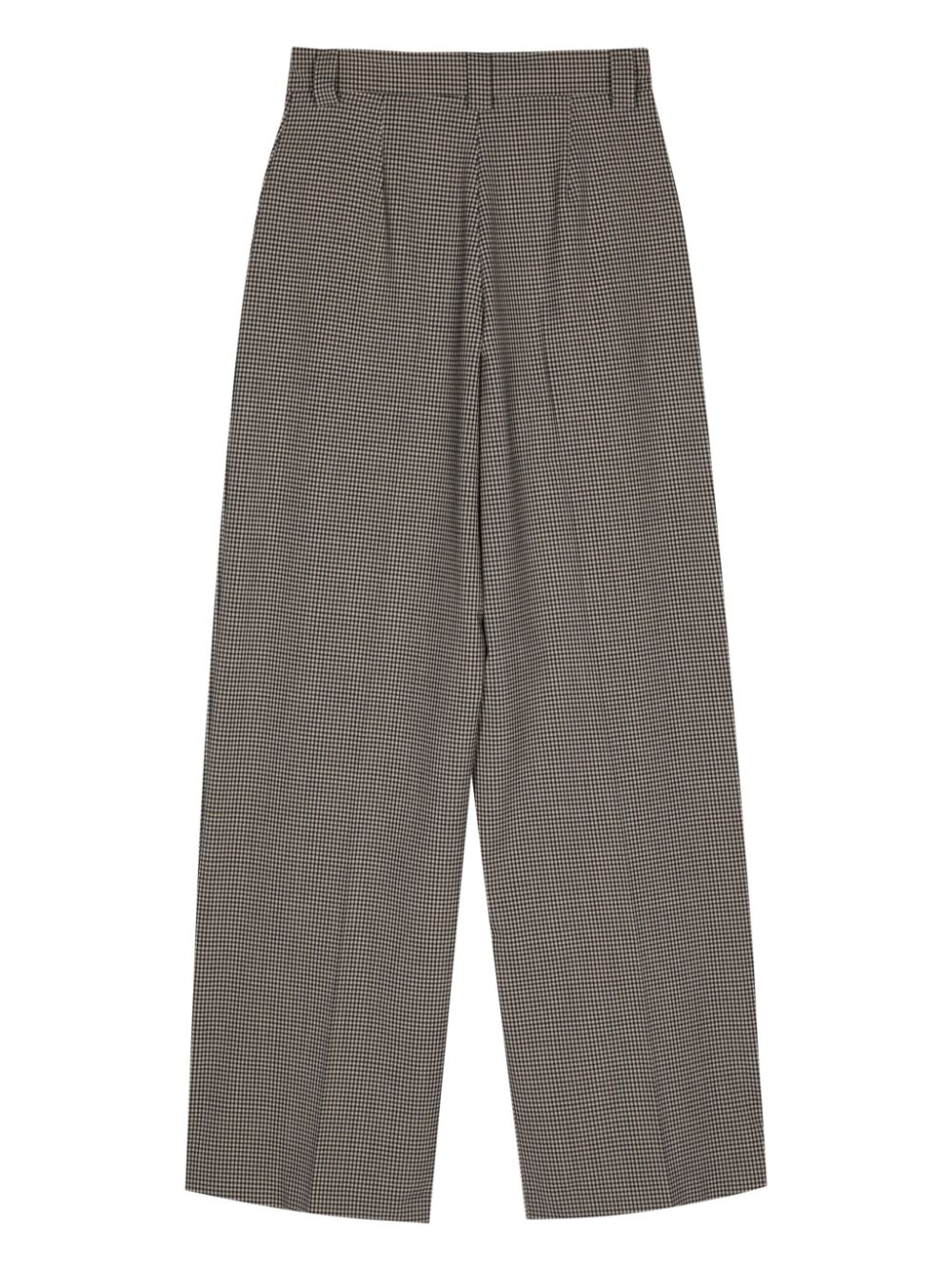 Alysi ALYSI- Wool Blend Wide-leg Trousers