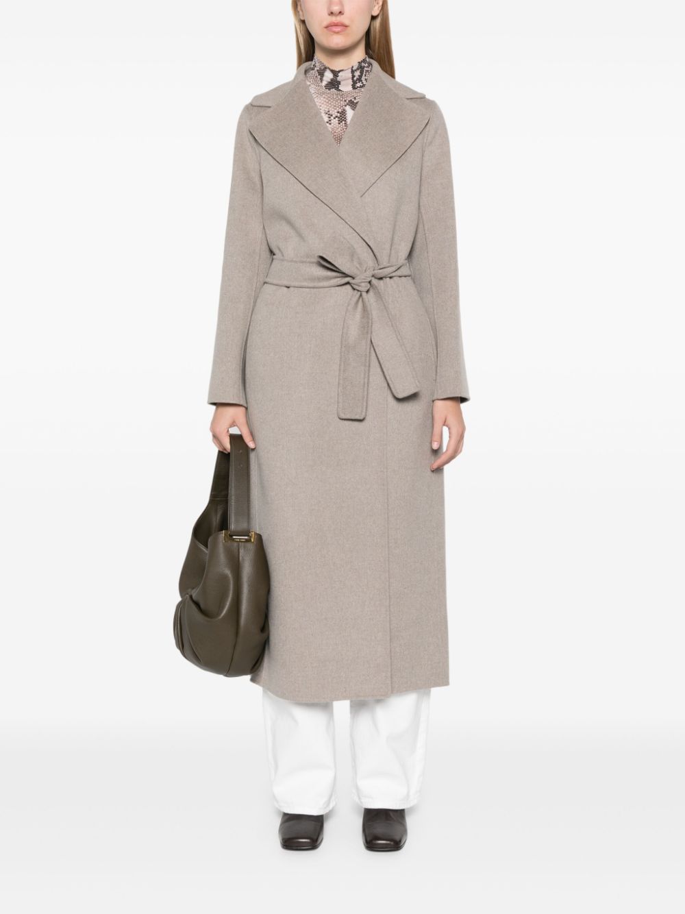  'S MAX MARA- Wool Long Coat