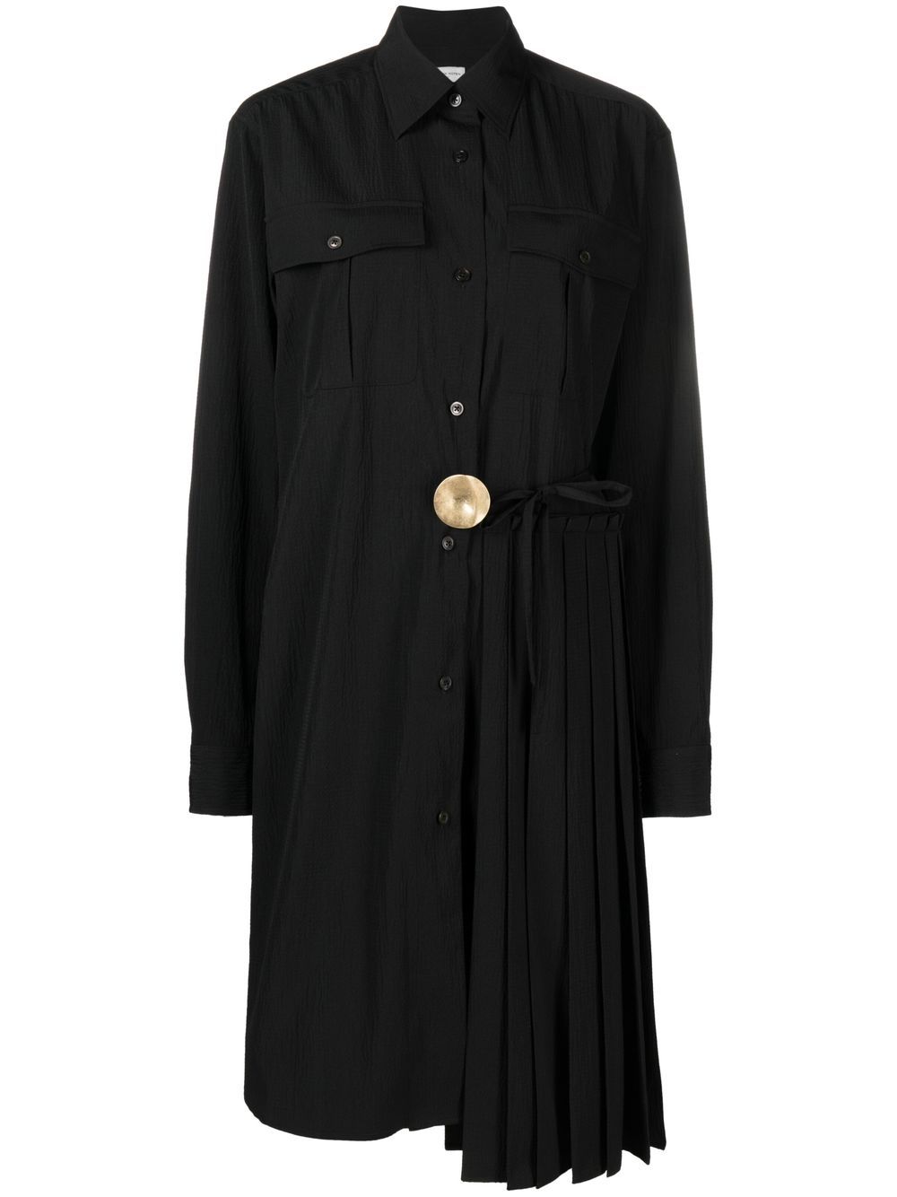 Dries Van Noten DRIES VAN NOTEN- Asymmetric Midi Dress