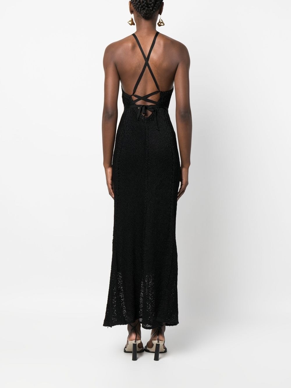 Forte Forte FORTE FORTE- Viscose And Raffia Long Dress