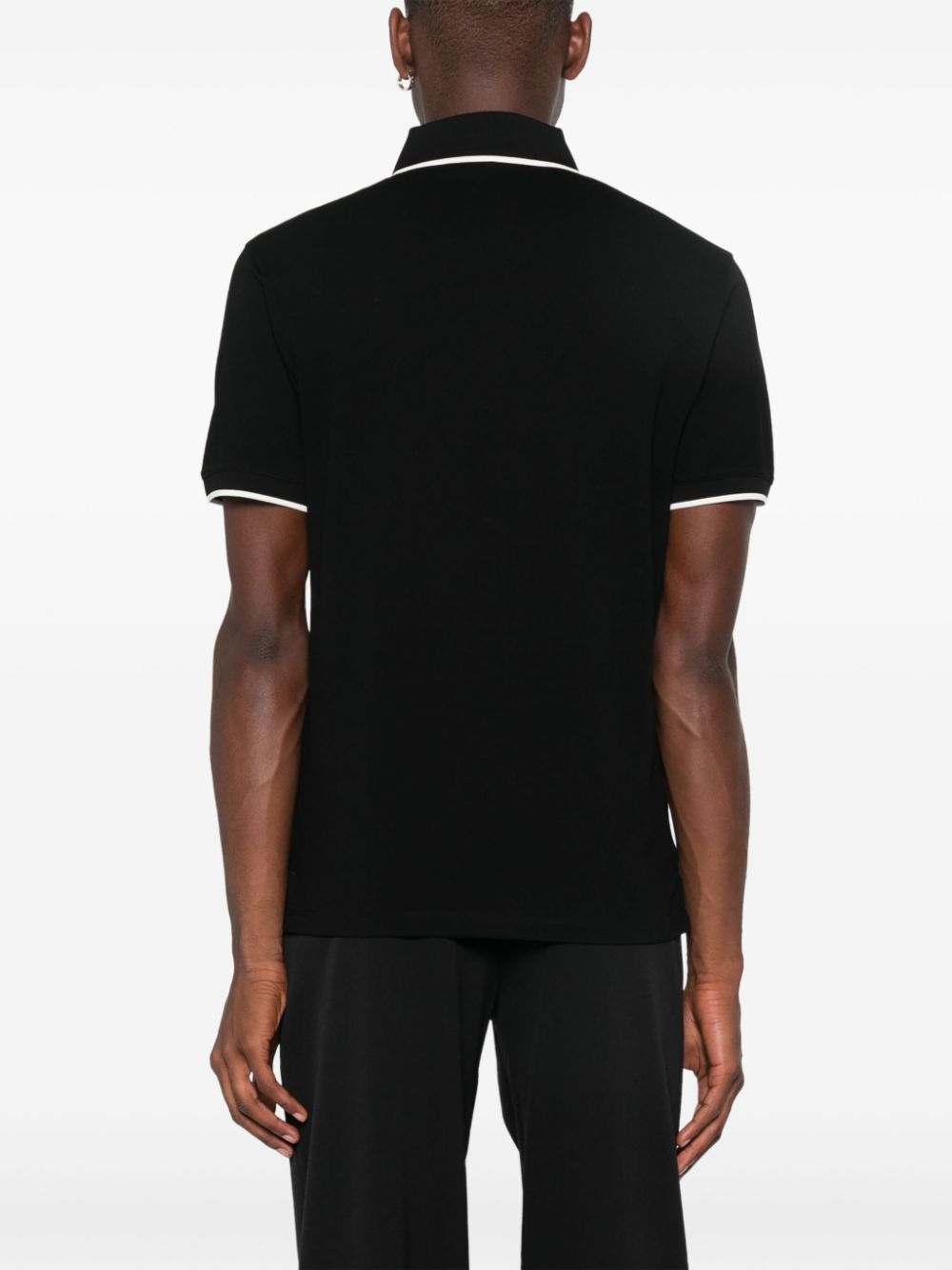 Emporio Armani EMPORIO ARMANI- Logo Cotton Polo Shirt