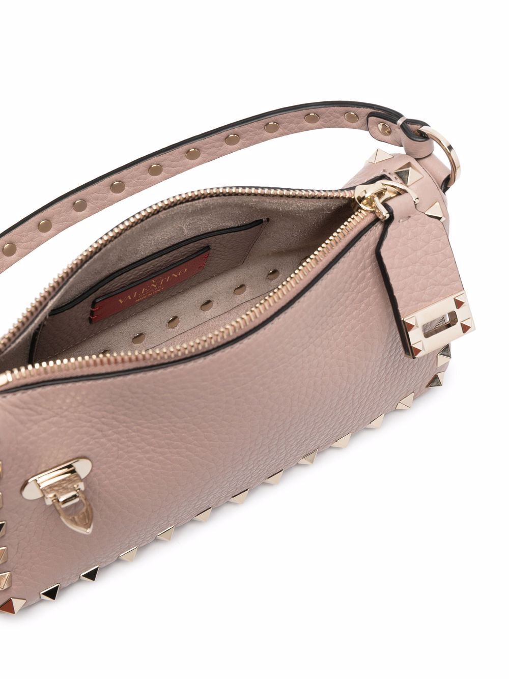 VALENTINO GARAVANI VALENTINO GARAVANI- Small Leather Rockstud Shoulder Bag