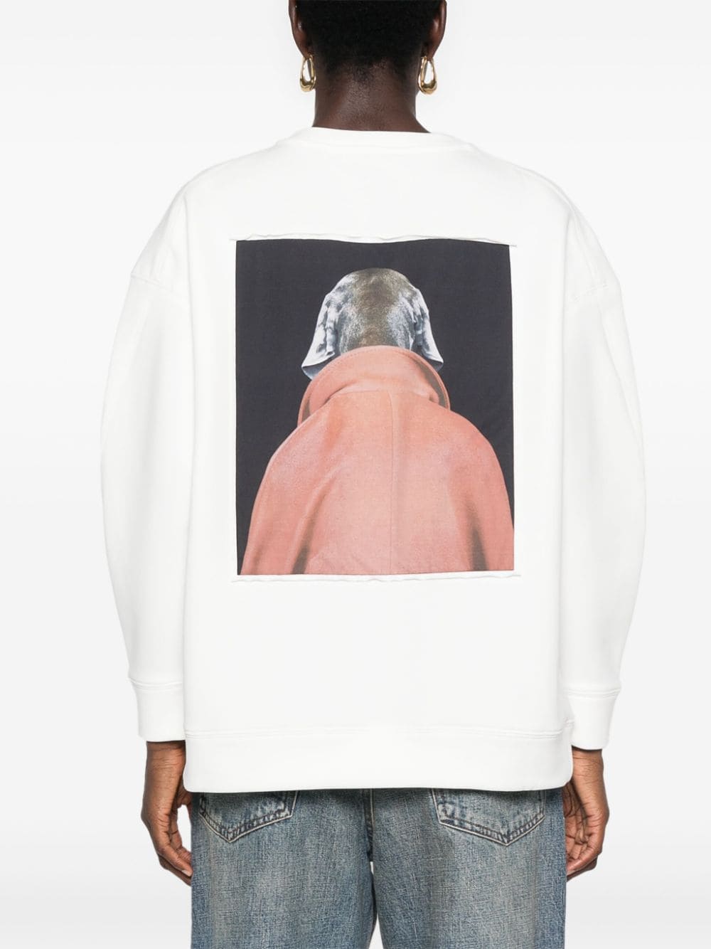 Max Mara MAX MARA- Printed Cotton Sweatshirt