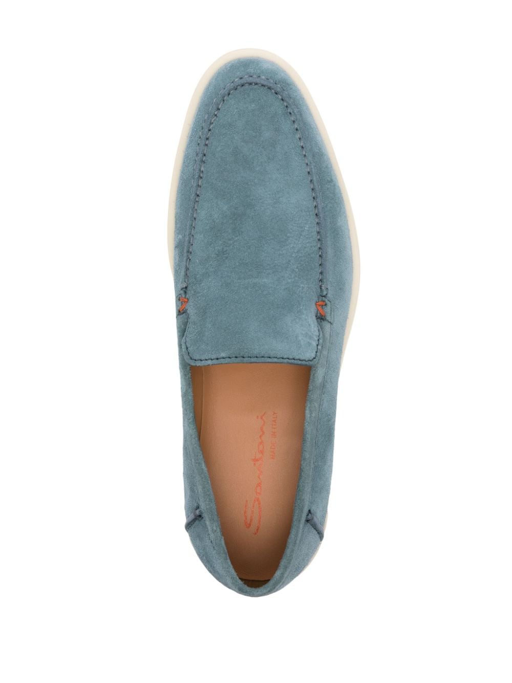 Santoni SANTONI- Leather Loafer