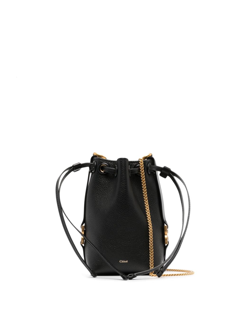 Chloé CHLOÉ- Marcie Small Leather Bucket Bag