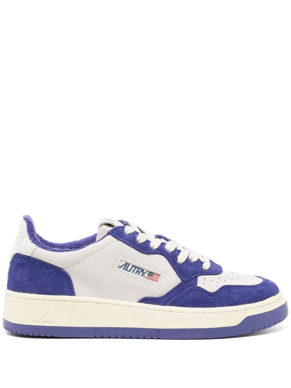 AUTRY AUTRY- Medalist Low Leather And Suede Sneakers