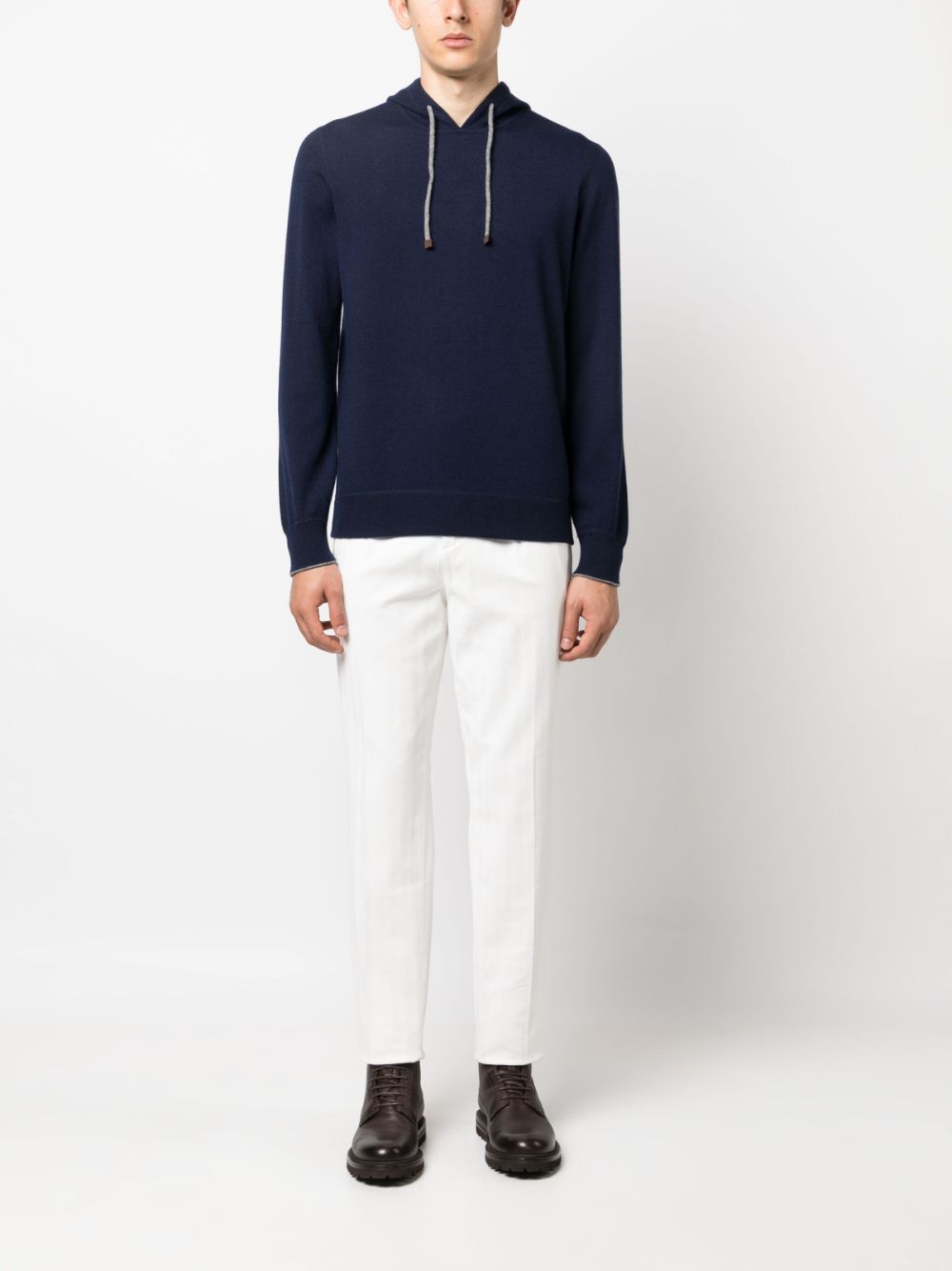 Brunello Cucinelli BRUNELLO CUCINELLI- Cashmere Hoodie