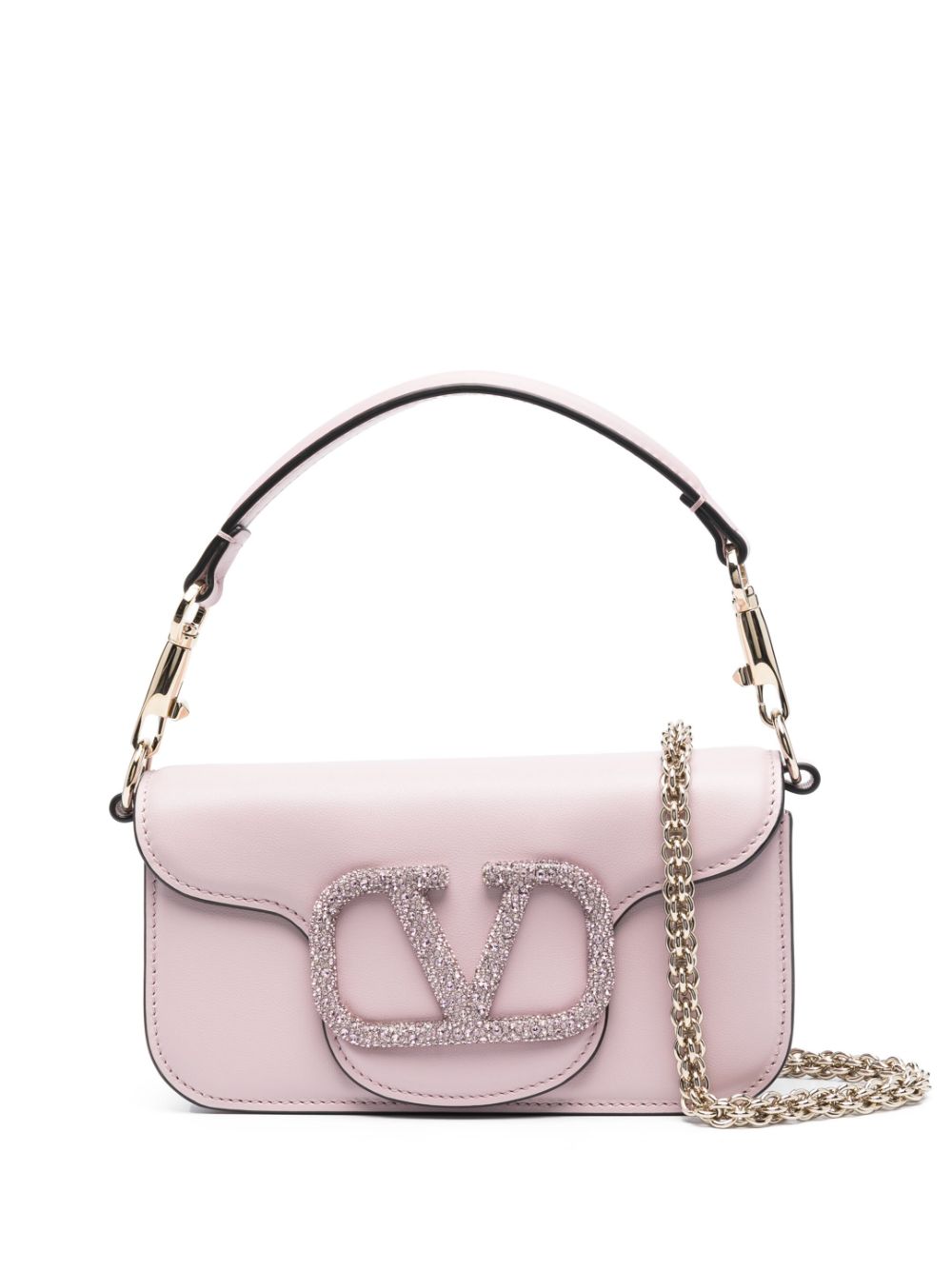 VALENTINO GARAVANI VALENTINO GARAVANI- Locò Small Leather Shoulder Bag