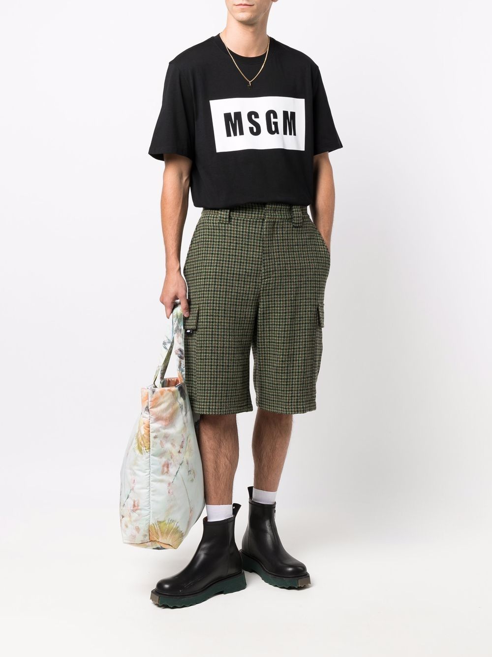 Msgm MSGM- Cotton T-shirt