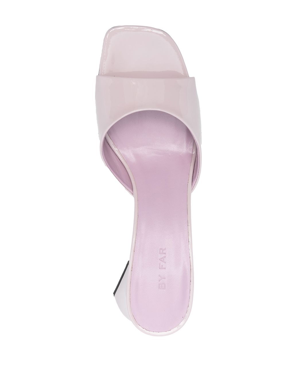 BY FAR BY FAR- Romy Patent Leather Mules