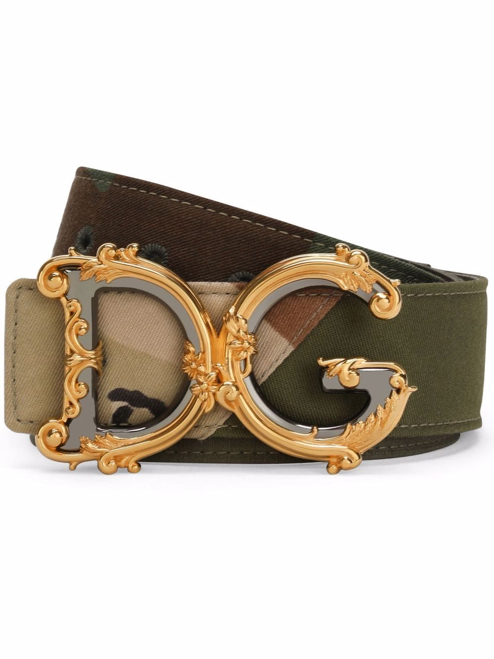 Dolce & Gabbana DOLCE & GABBANA- Leather Logo Belt