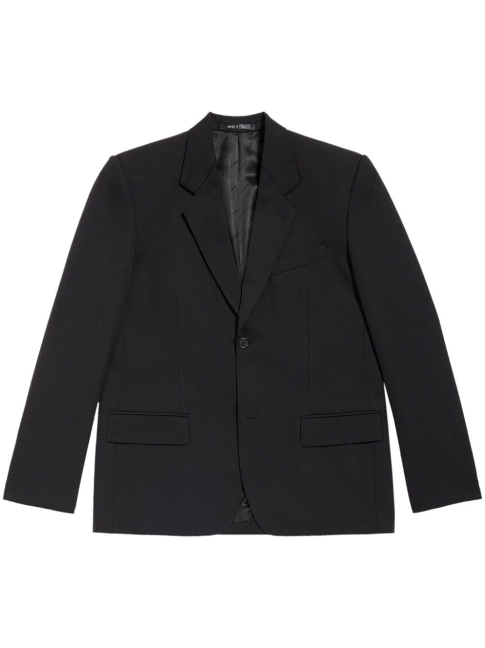 Balenciaga BALENCIAGA- Wool Single-breasted Blazer Jacket