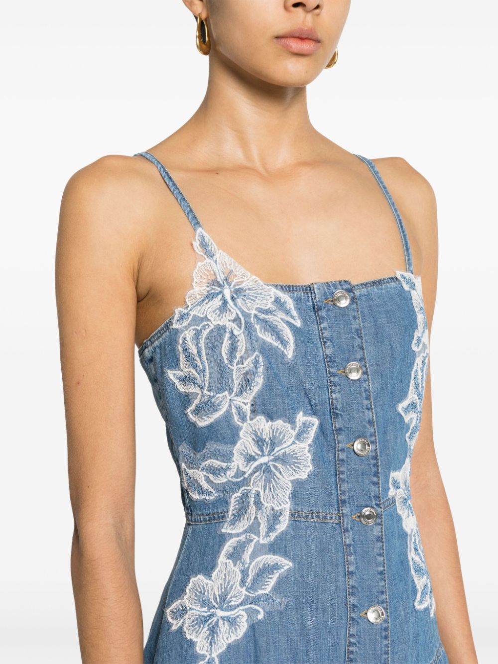 Ermanno ERMANNO- Denim Long Dress