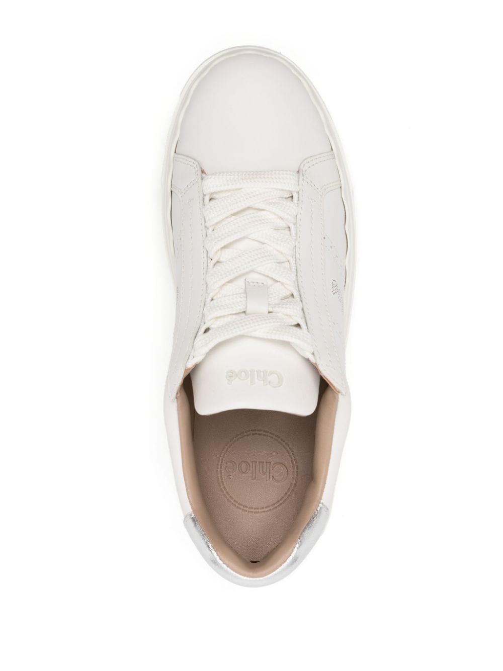 Chloé CHLOÉ- Lauren Leather Sneakers