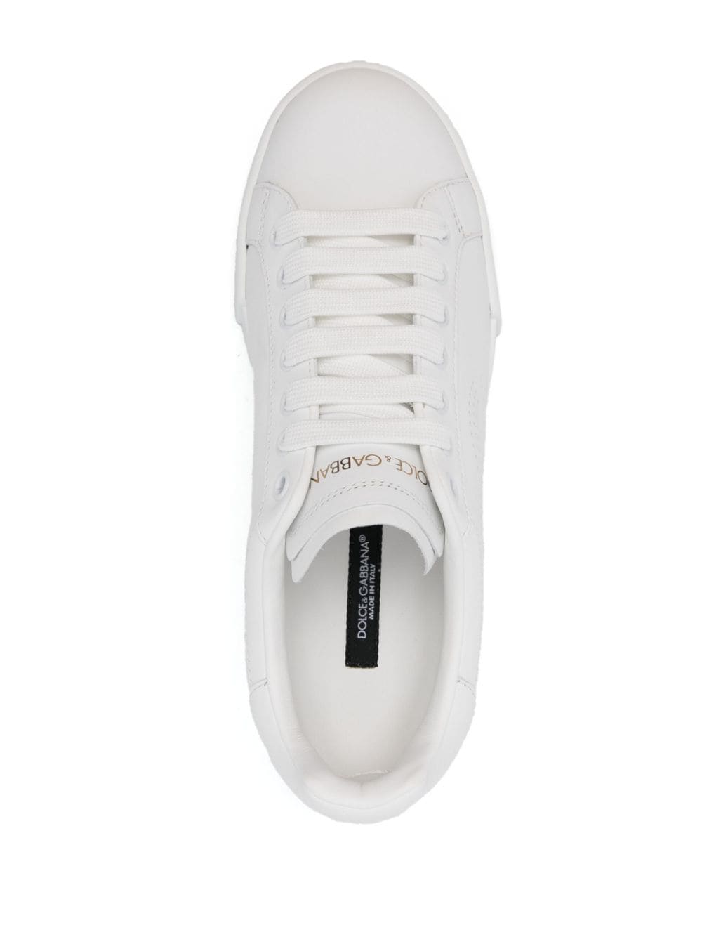 Dolce & Gabbana DOLCE & GABBANA- Portofino Leather Sneakers