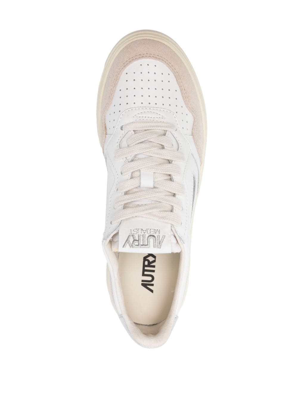 AUTRY AUTRY- Medalist Low Leather And Suede Sneakers