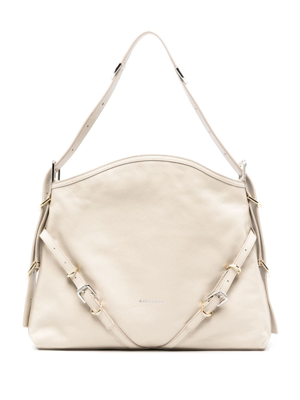 Givenchy GIVENCHY- Voyou Medium Leather Shoulder Bag