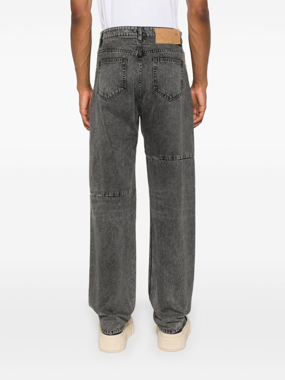 MM6 Maison Margiela MM6 MAISON MARGIELA- Straight Leg Denim Jeans