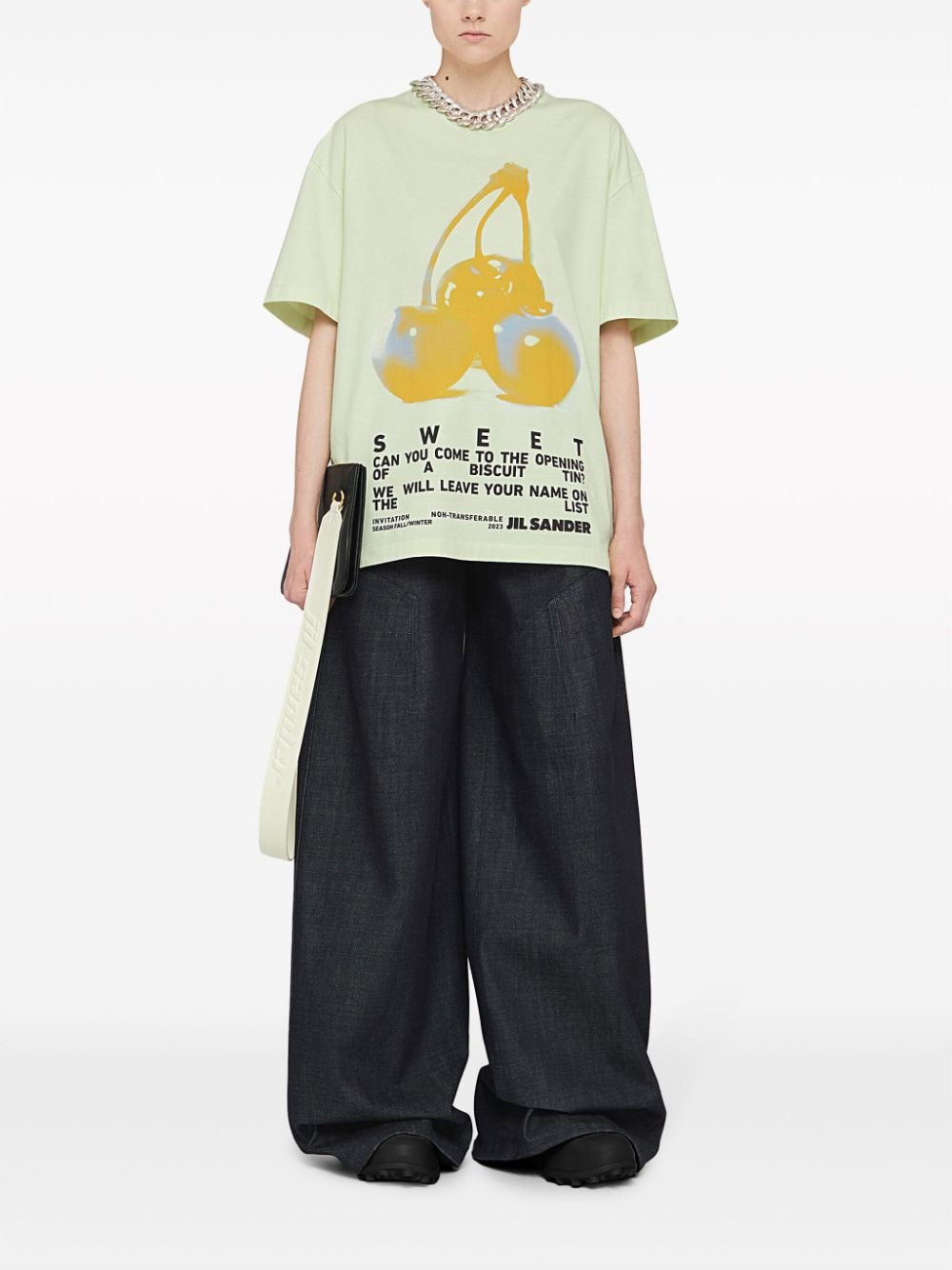 Jil Sander JIL SANDER- Printed Cotton T-shirt