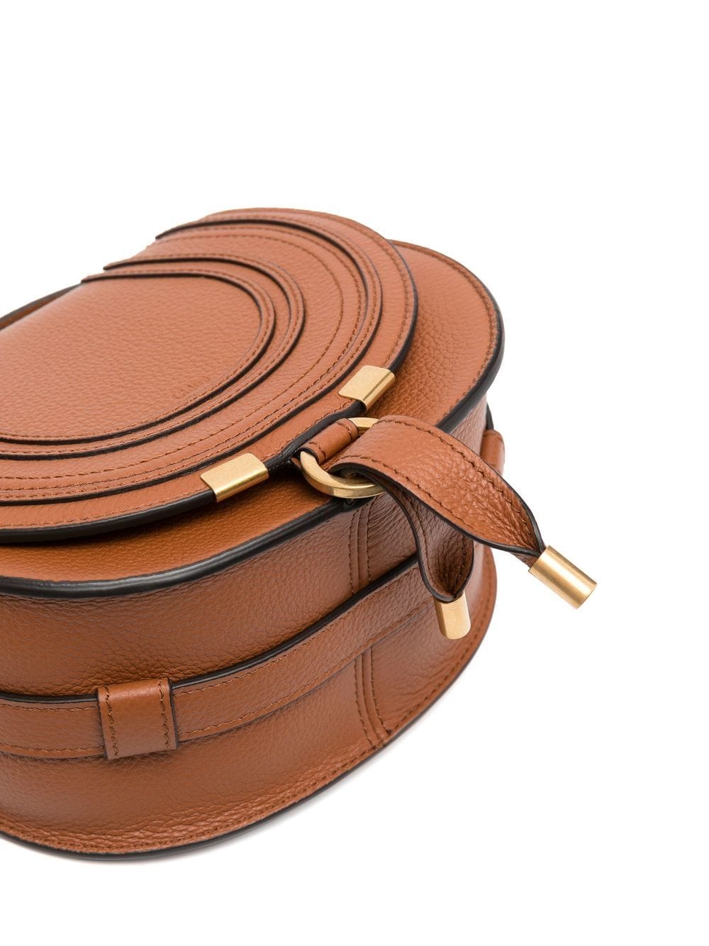 Chloé CHLOÉ- Marcie Small Leather Crossbody Bag