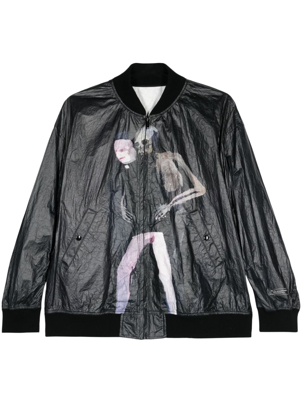 Undercover UNDERCOVER- Bomber Jacket With Print