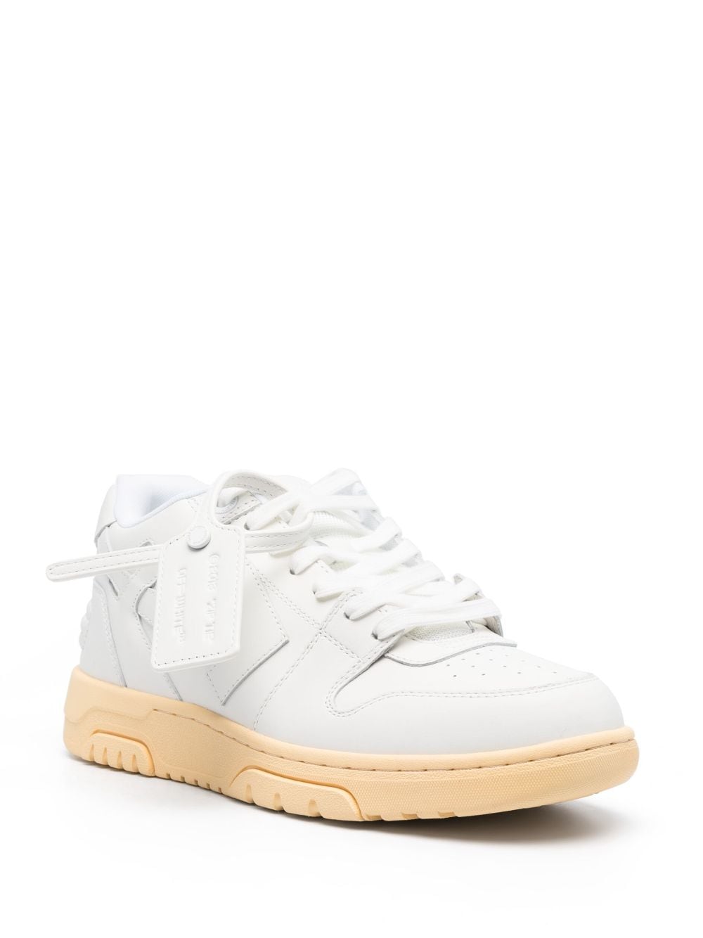 OFF-WHITE OFF-WHITE- Out Of Office Leather Sneakers