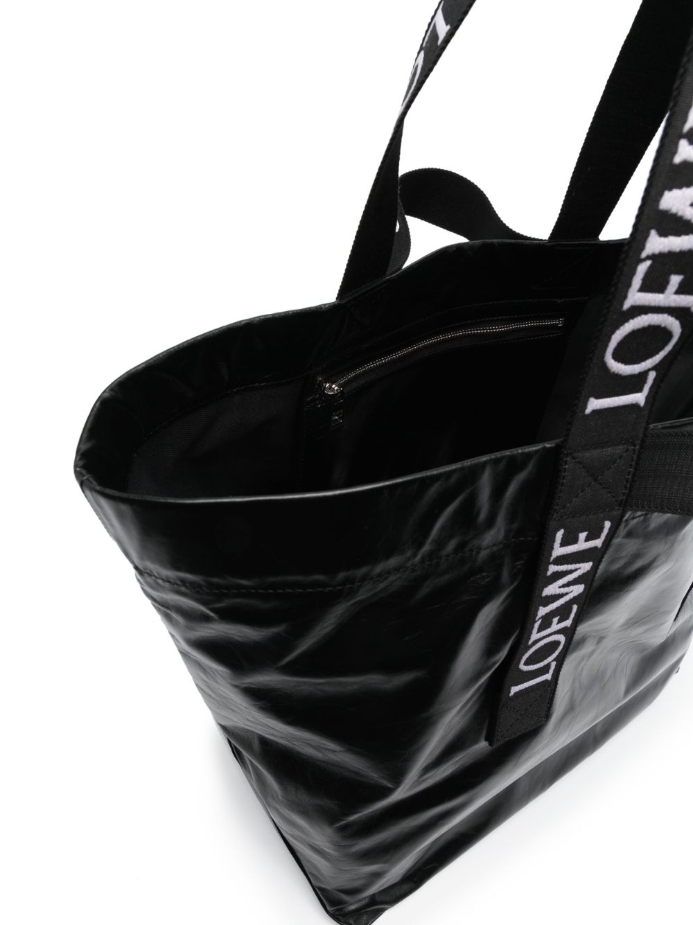 Loewe LOEWE- Fold Shopper Paper Calfskin Tote Bag