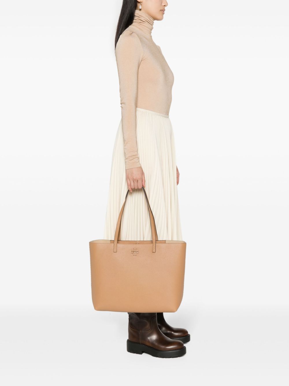 Tory Burch TORY BURCH- Mcgraw Leather Tote Bag