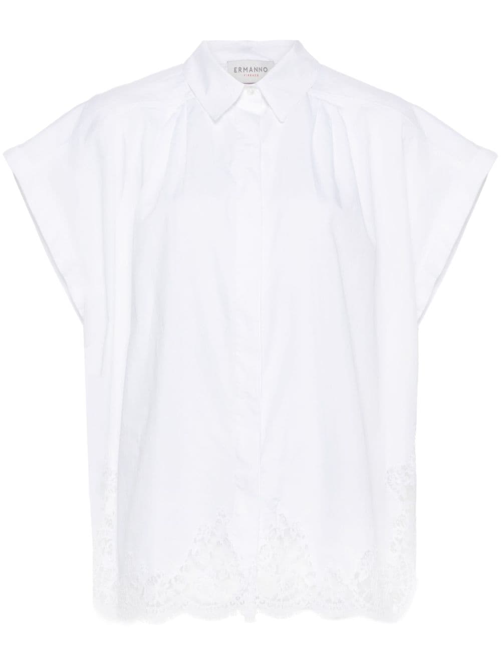 Ermanno ERMANNO- Embroidered Shirt