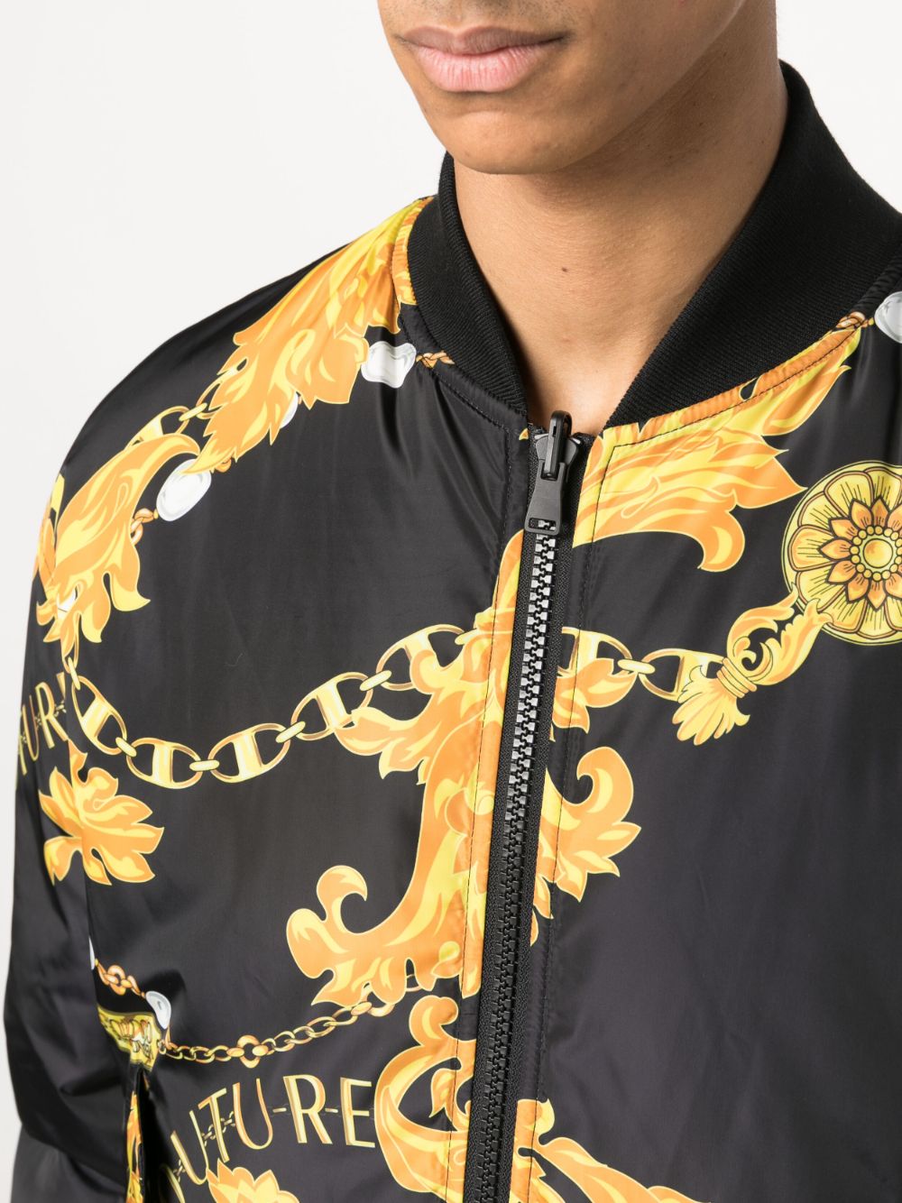 Versace Jeans Couture VERSACE JEANS COUTURE- Reversible Jacket With Print